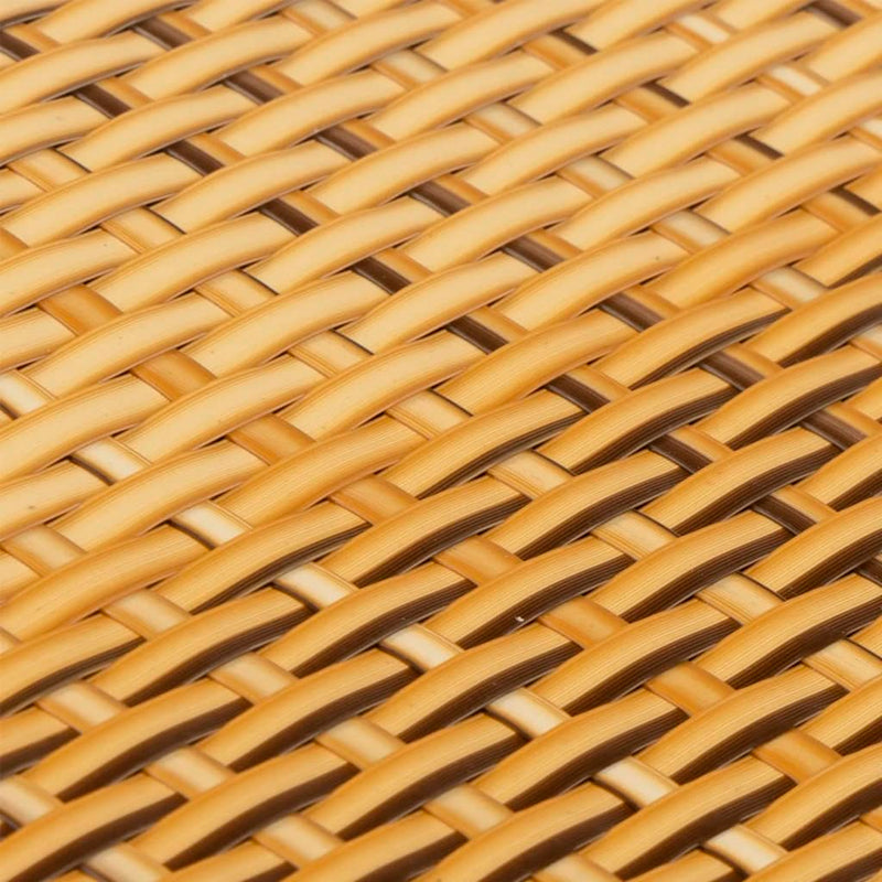Paravan Balcon Maro Deschis 600x90 cm Poly Rattan
