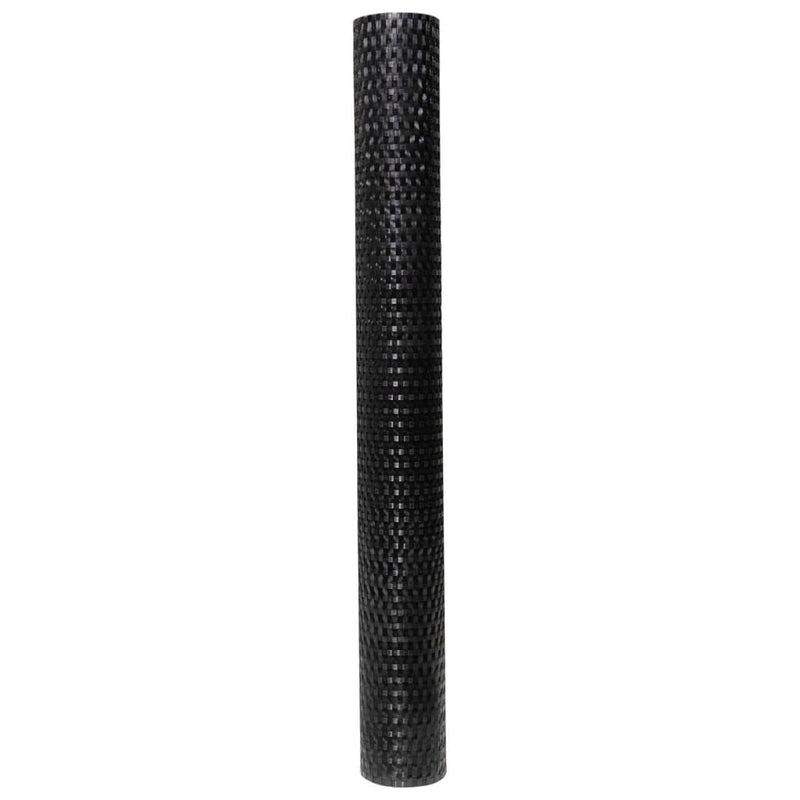 Paravan pentru balcon, negru, 300x100 cm, poliratan