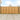 Paravan pentru balcon 10 buc. maro deschis 255x19 cm poliratan