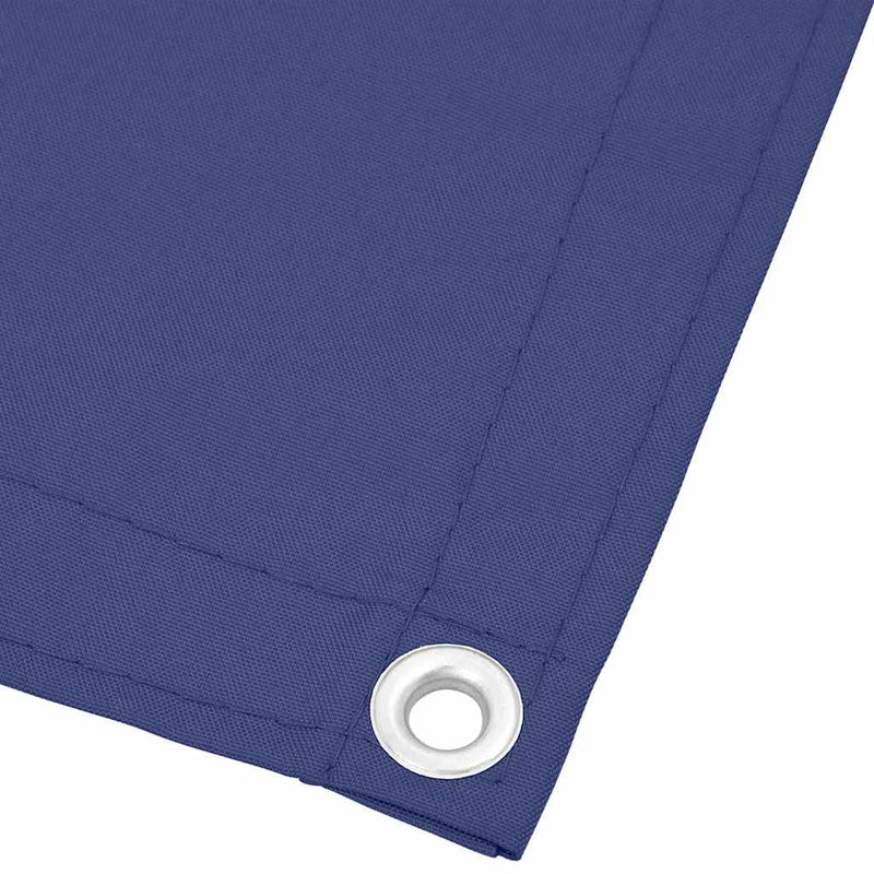 Paravan de balcon, albastru, 75x700 cm, 100% poliester oxford