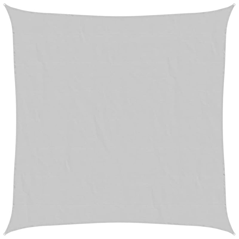 Parasolar, gri deschis, 5x5 m, 100% poliester Oxford