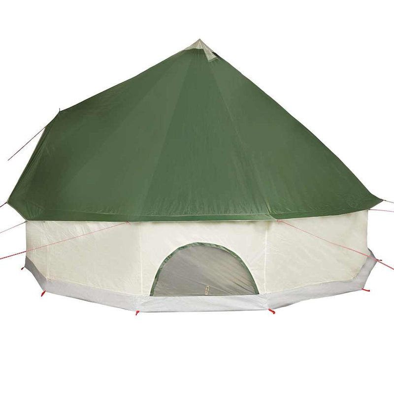 Cort de familie Tipi pentru 12 persoane, verde, impermeabil