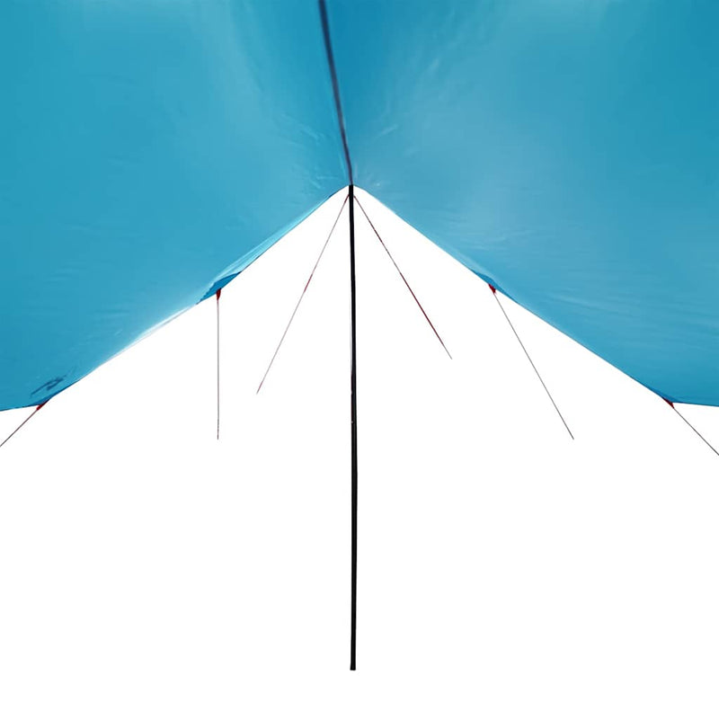 Prelată de camping, albastru, 460x305x210 cm, impermeabilă
