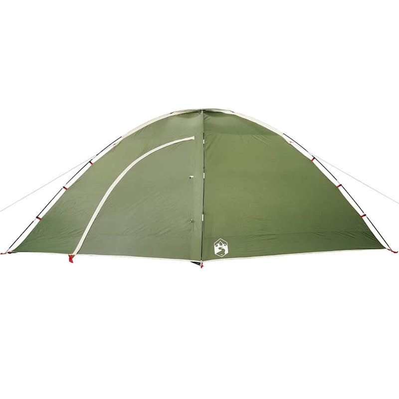 Cort de camping pentru 8 persoane, verde, impermeabil