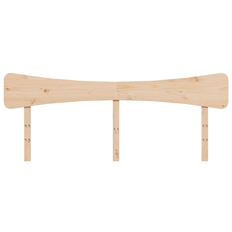 Tăblie de pat, 200 cm, lemn masiv de pin