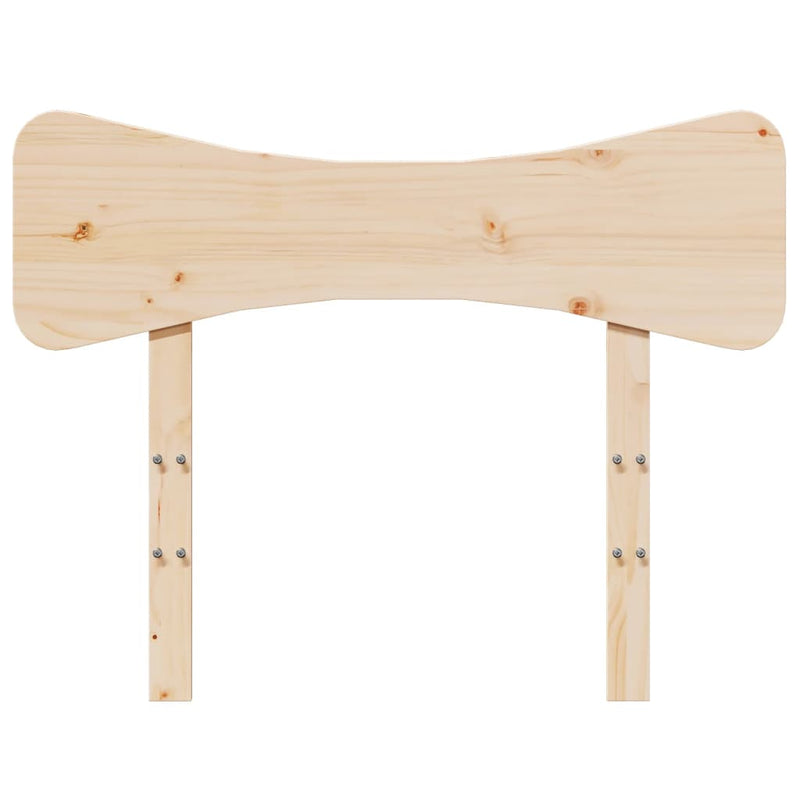 Tăblie de pat, 100 cm, lemn masiv de pin