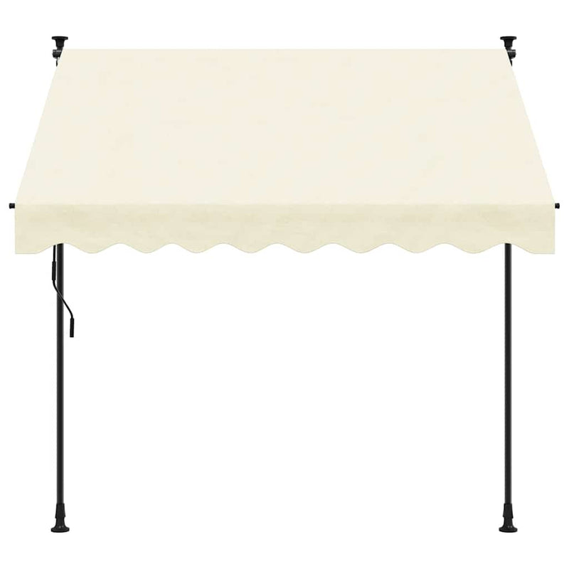 Copertină retractabilă manuală Crem