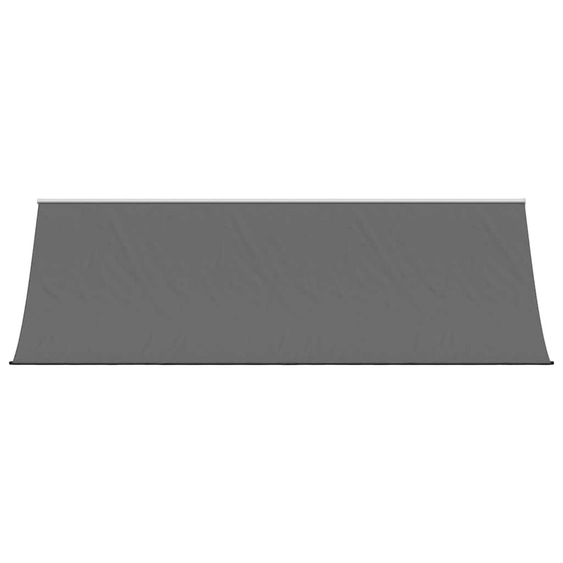Copertină retractabilă, antracit, 400x150 cm, textil și oțel