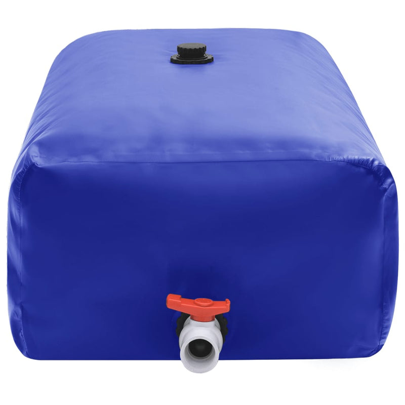 Rezervor de apă cu robinet, pliabil, 100 L, PVC