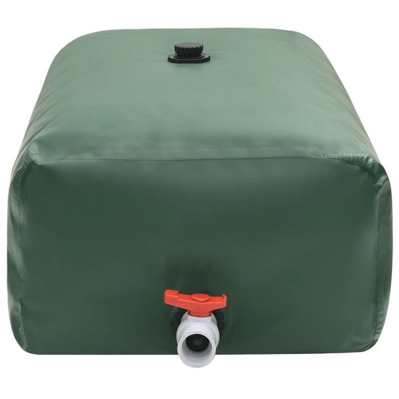 Rezervor de apă cu robinet, pliabil, 500 L, PVC