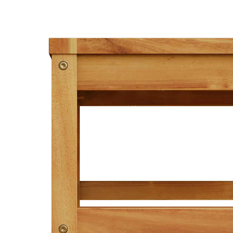 Set mobilier de grădină cu perne, 5 buc., lemn masiv acacia