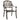 Set mobilier bistro, 3 piese, bronz, aluminiu turnat