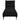 Șezlong cu perne, negru, material textil