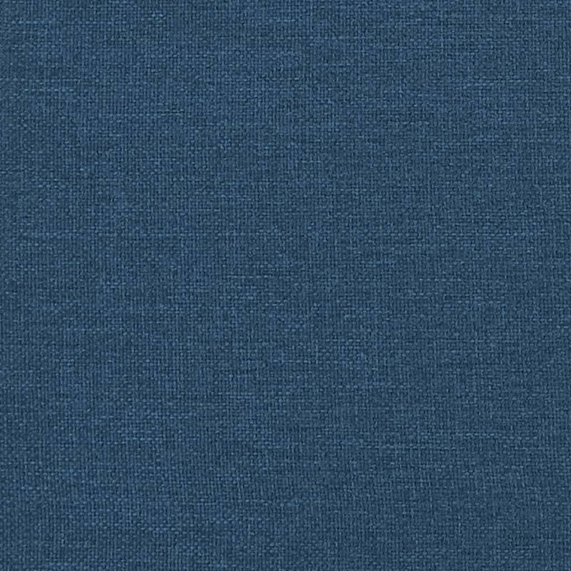 Șezlong cu perne, albastru, material textil