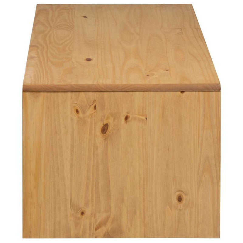 Măsuță de cafea "SAUDA", stejar, 99x55x45 cm, lemn masiv de pin