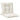 Perne scaun cu spătar scund 2buc. melanj crem 100x50x7cm textil