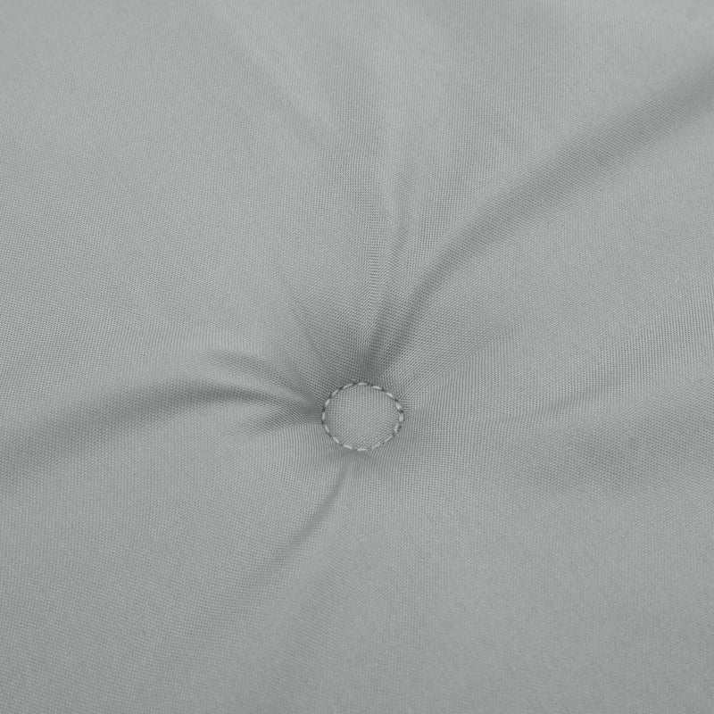 Perne scaun cu spătar înalt 4 buc. melanj gri 120x50x4cm textil