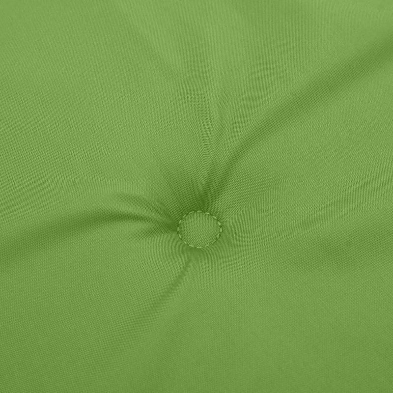 Perne scaun spătar înalt 2 buc. melanj verde 120x50x4 cm textil