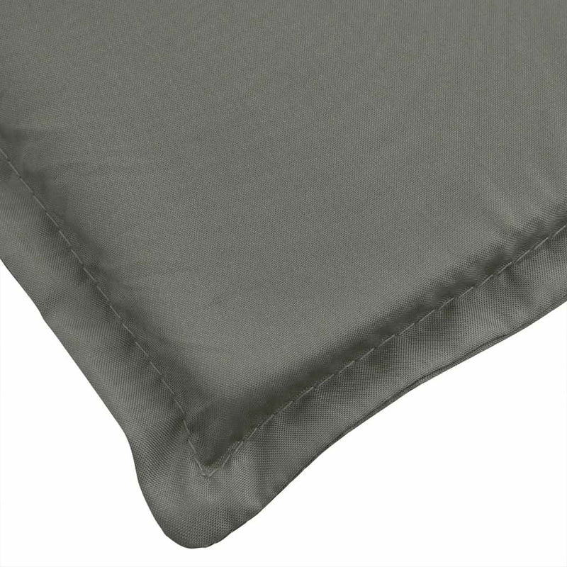 Pernă de șezlong, melanj gri închis, 186x58x4 cm textil