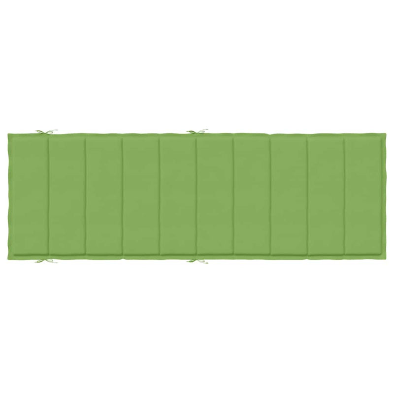 Pernă de șezlong, melanj verde, 186x58x4 cm textil