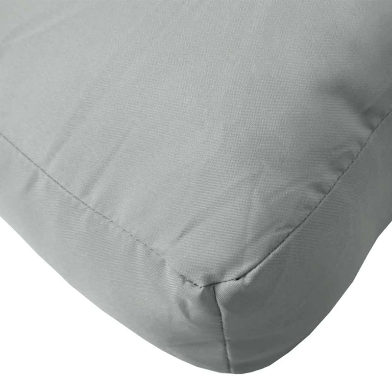 Perne de paleți, 2 buc., melanj gri deschis, material textil