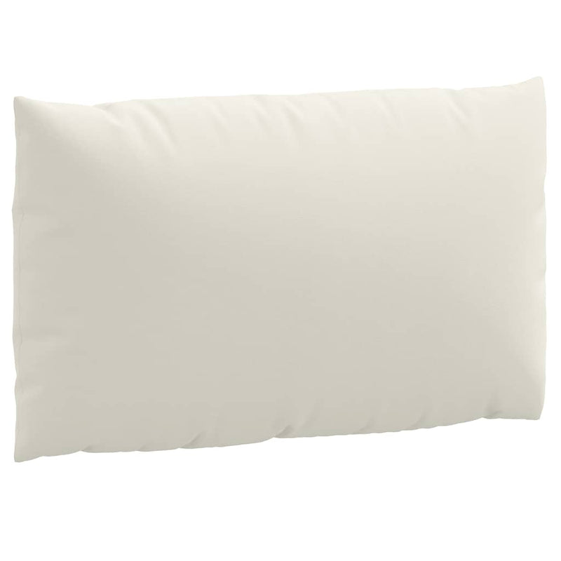 Perne de paleți, 2 buc., melanj crem, material textil