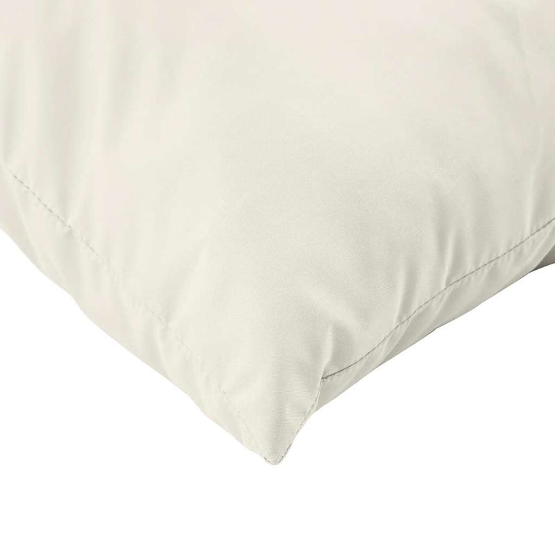 Perne de paleți, 2 buc., melanj crem, material textil