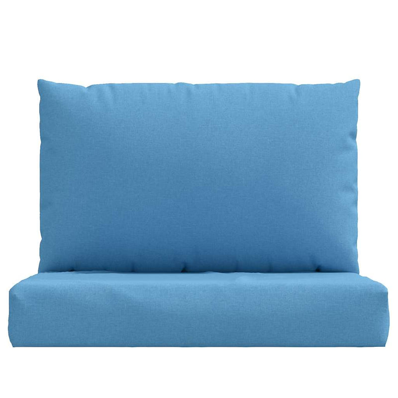 Perne de paleți, 2 buc., melanj albastru, material textil