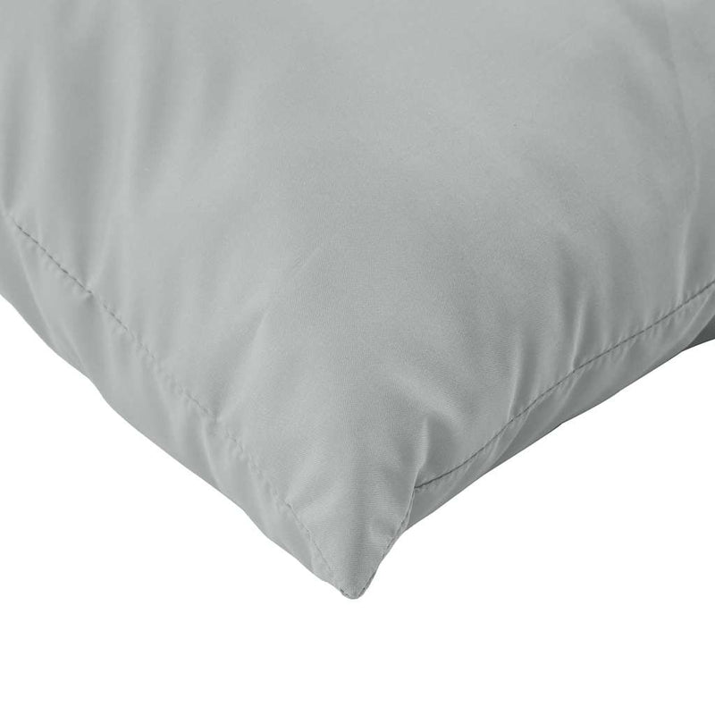 Perne de paleți, 3 buc., melanj gri deschis, material textil