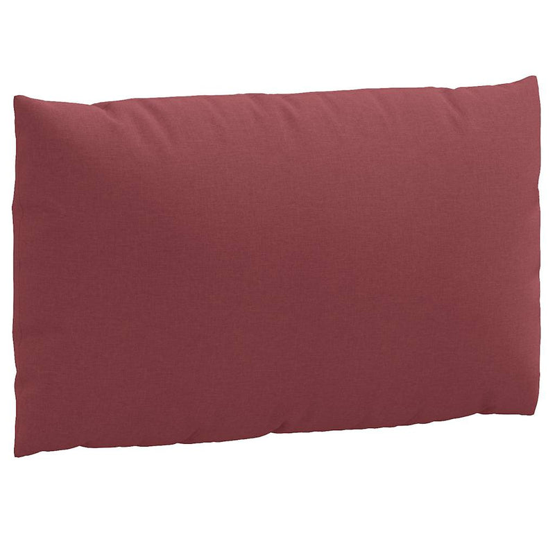 Perne de paleți, 3 buc., melanj roșu vin, material textil