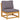 Canapea de grădină cu perne, lemn masiv de acacia
