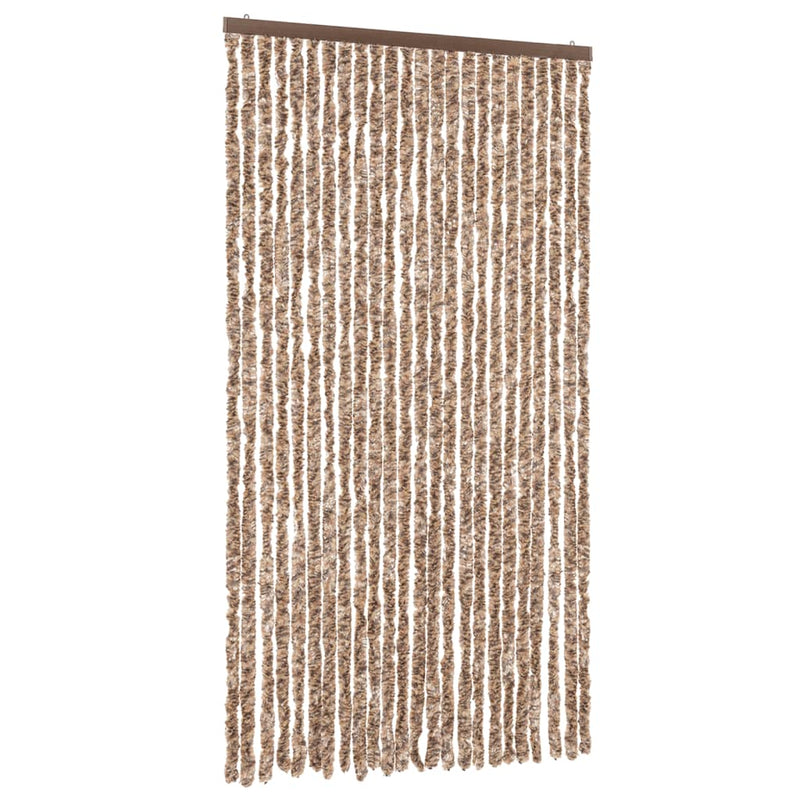 Perdea pentru insecte, bej și maro închis, 100x230 cm Chenille