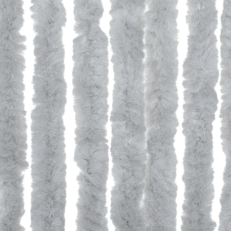 Perdea pentru insecte, gri, 90x200 cm, chenille