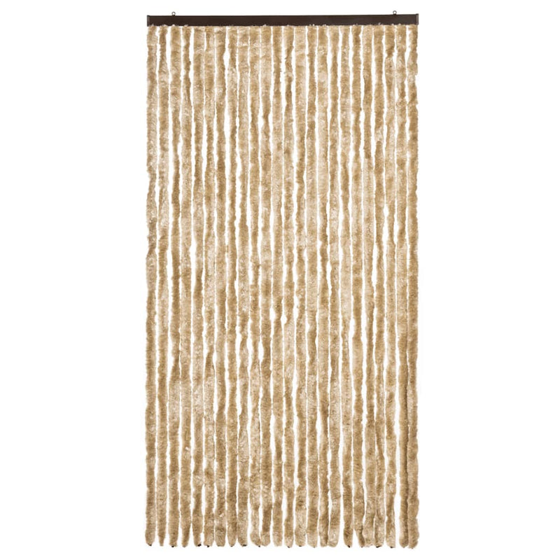 Perdea pentru insecte, bej, 100x230 cm, chenille