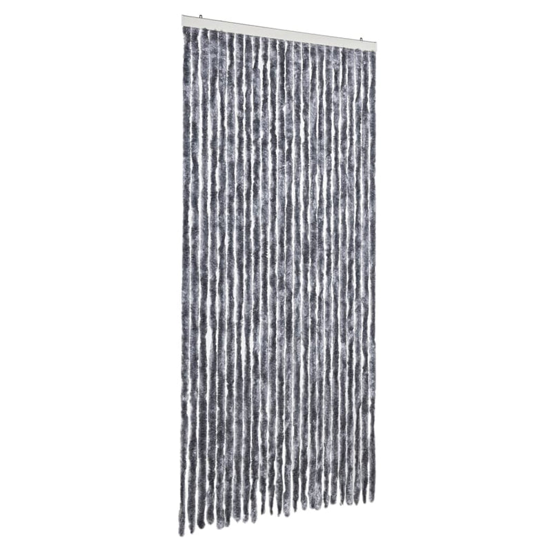 Perdea pentru insecte, argintiu, 100x230 cm, chenille