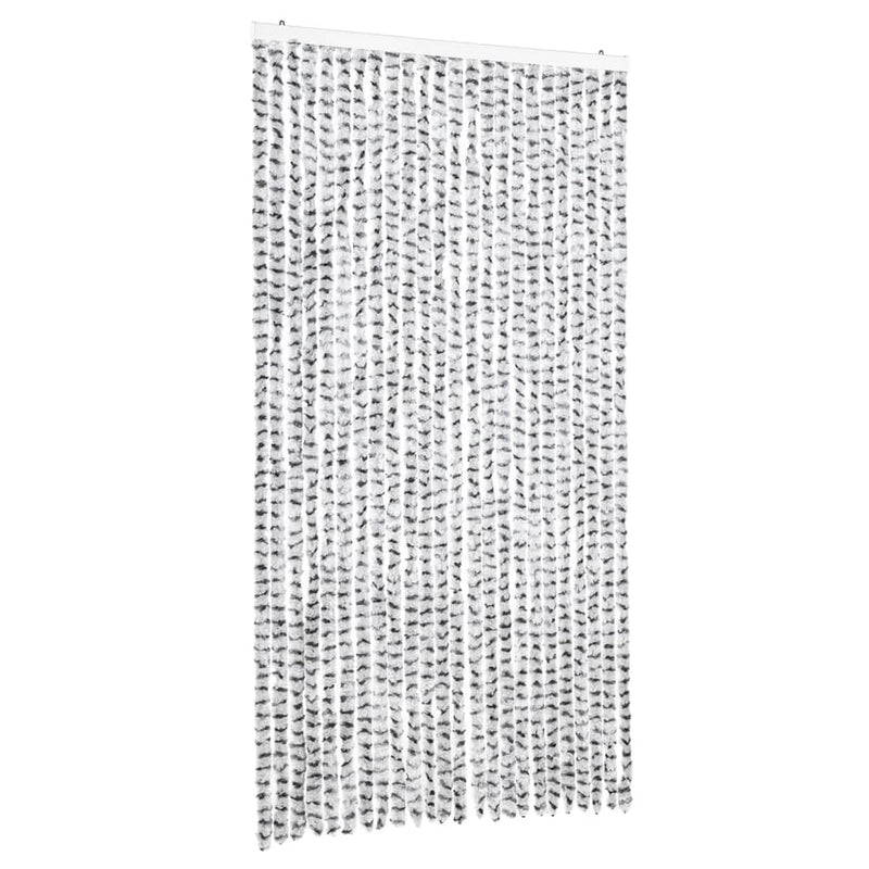 Perdea pentru insecte gri deschis și gri închis100x200cmchenille