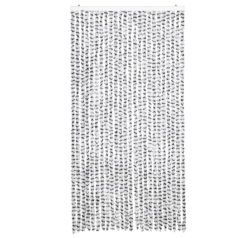 Perdea pentru insecte gri deschis și gri închis100x200cmchenille