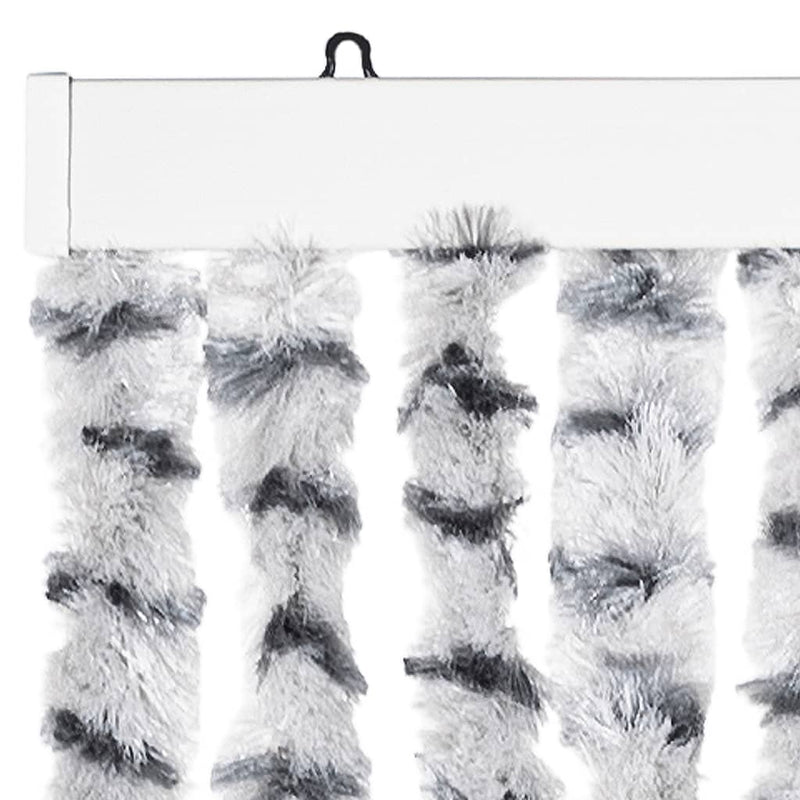 Perdea pentru insecte gri deschis și gri închis100x200cmchenille