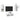 Comode TV de perete cu lumini LED, 4 piese, alb