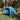 Cort de camping cupolă 3 persoane, setare rapidă, albastru