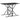 Set mobilier de grădină cu perne, 7 piese, negru, poliratan
