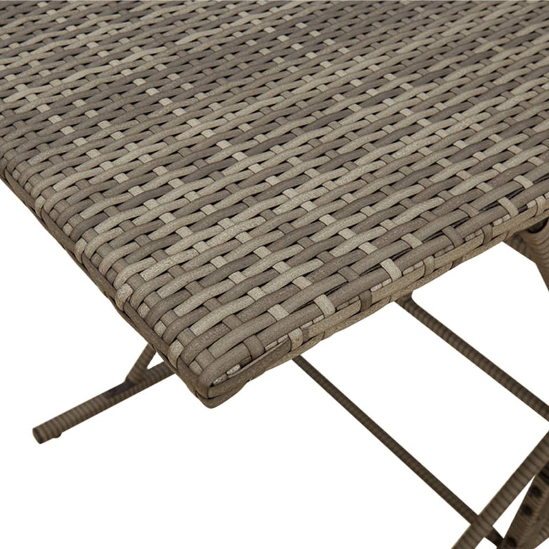 Set mobilier de grădină cu perne, 7 piese, gri, poliratan