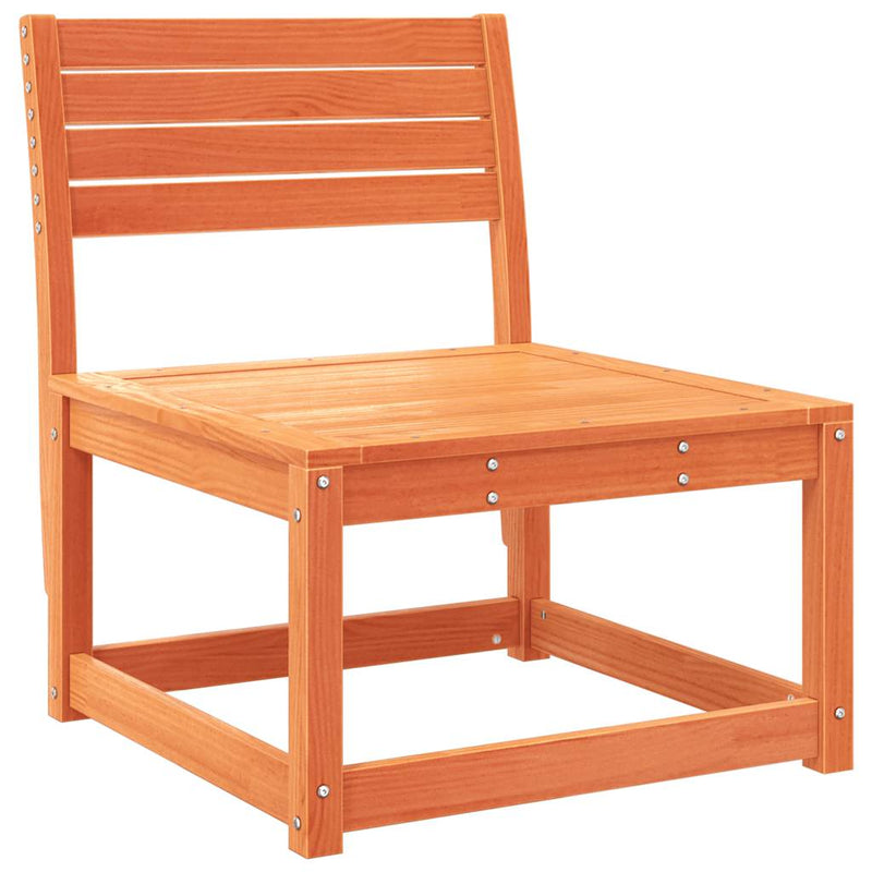 Set mobilier pentru grădină 4 piese,maro ceruit, lemn masiv pin