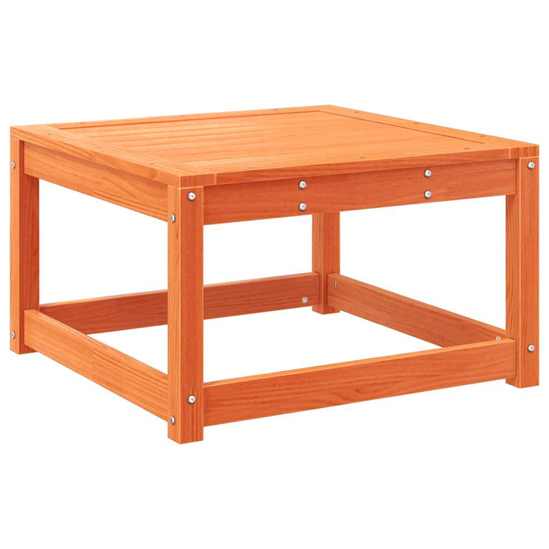 Set mobilier pentru grădină 4 piese,maro ceruit, lemn masiv pin