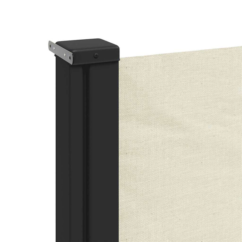 Copertina laterală retractabilă, crem, 160x300 cm