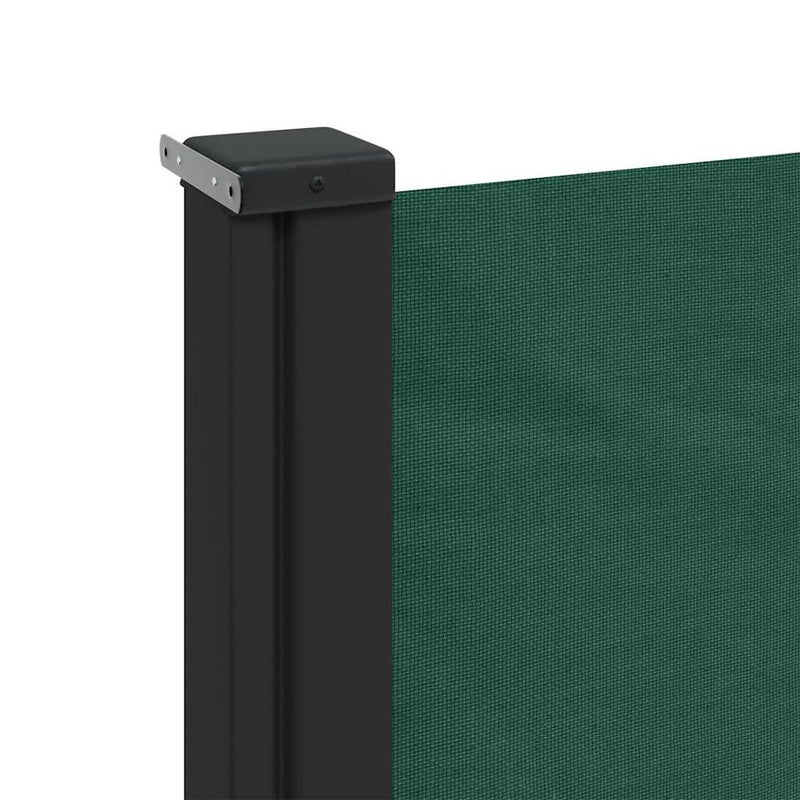 Copertina laterală retractabilă, verde închis, 200x300 cm