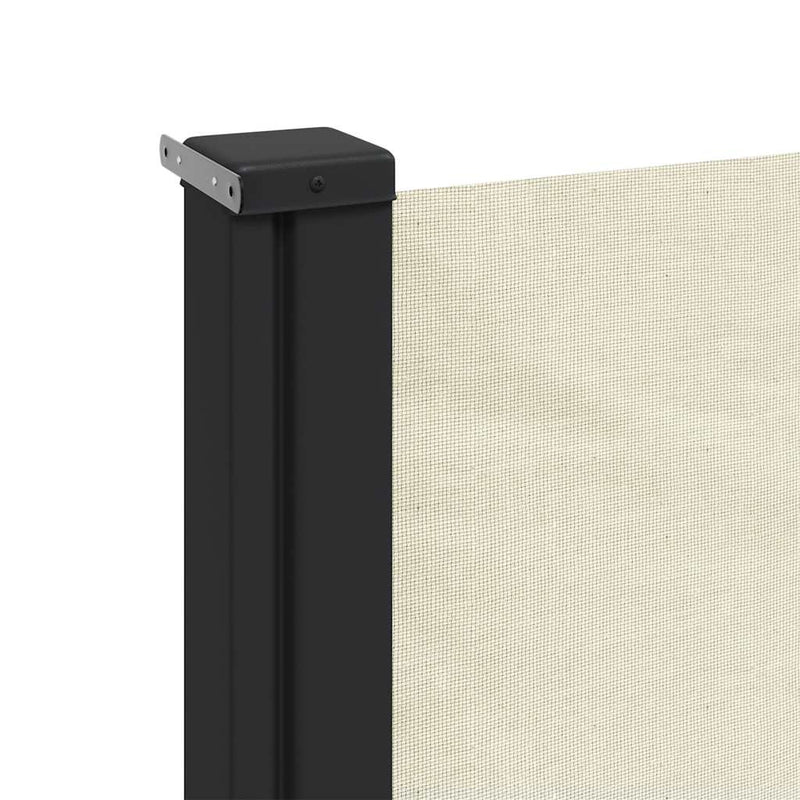 Copertina laterală retractabilă, crem, 220x500 cm