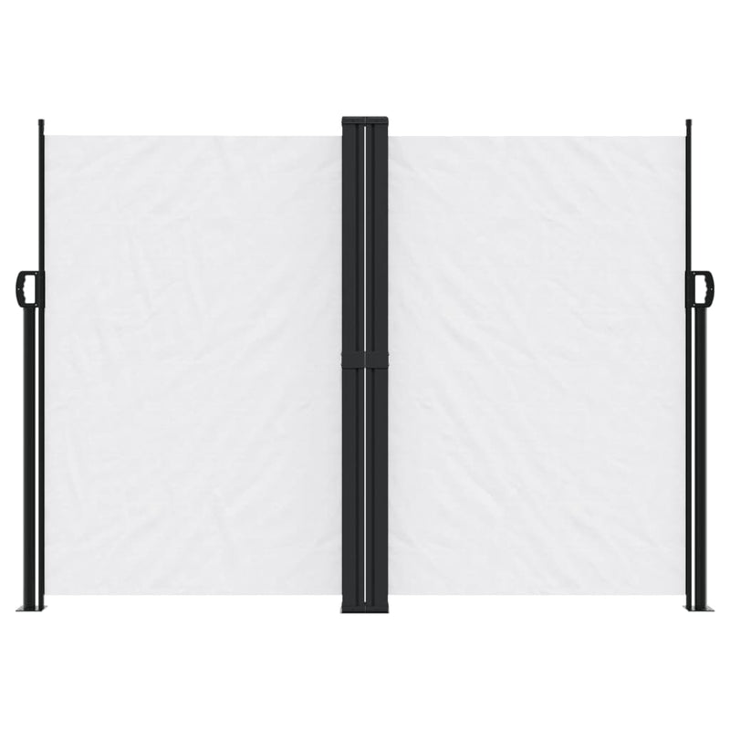 Copertină laterală retractabilă, alb, 180x600 cm
