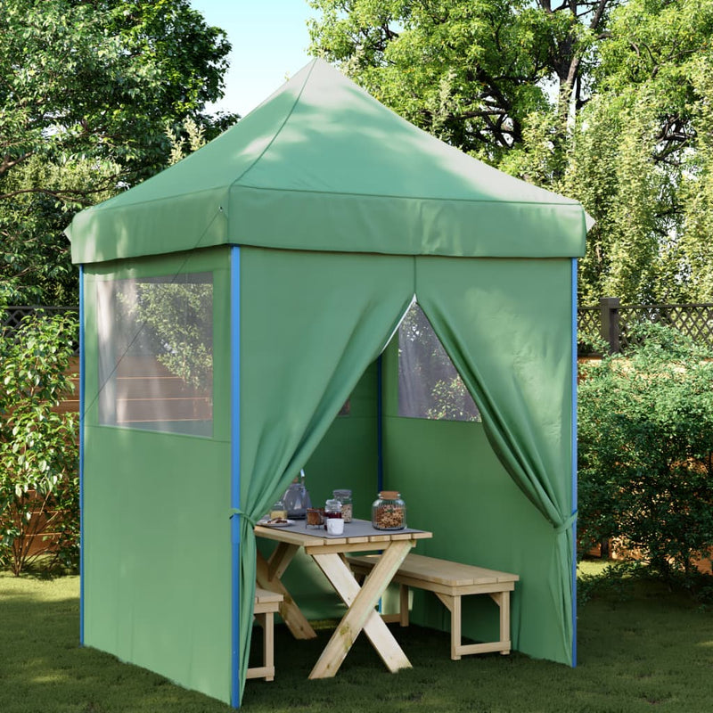 Cort pentru Petreceri Verde Material Oxford