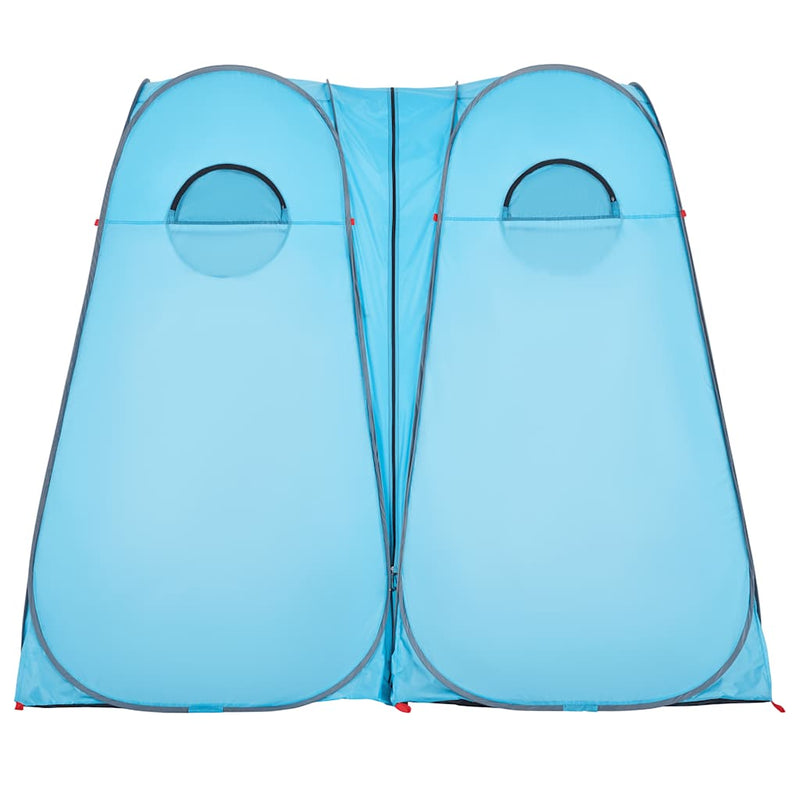 Cort de intimitate pop-up, albastru, impermeabil